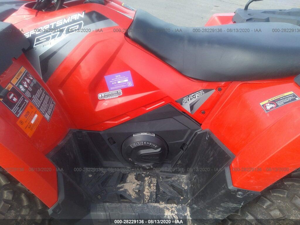 4XASEE573JA266130 2018 POLARIS SPORTSMAN photo no. 9