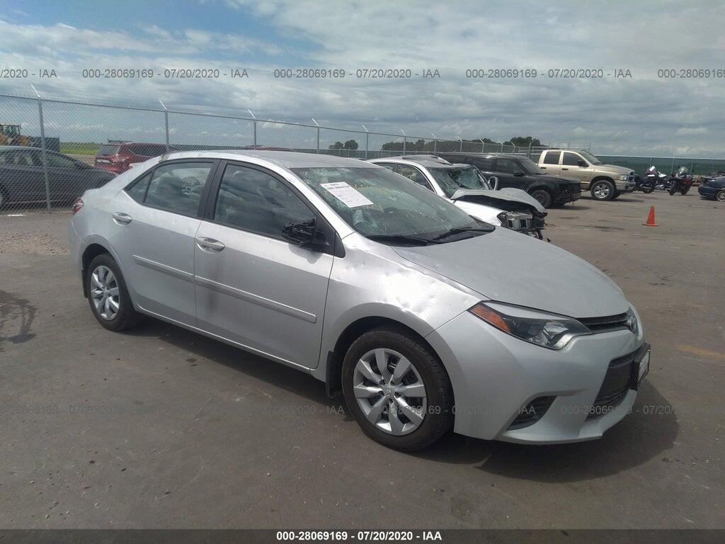 2T1BURHE6GC714264 2016 TOYOTA COROLLA photo no. 1