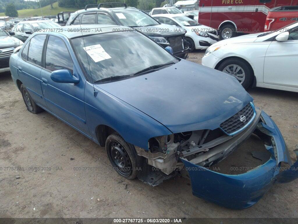 3N1CB51D01L423643 2001 NISSAN SENTRA photo no. 1