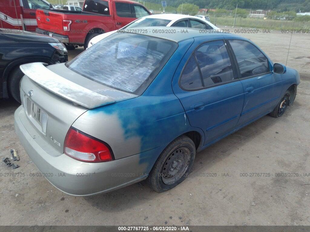 3N1CB51D01L423643 2001 NISSAN SENTRA photo no. 4