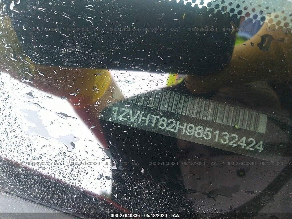 1ZVHT82H985132424 2008 FORD MUSTANG photo no. 9
