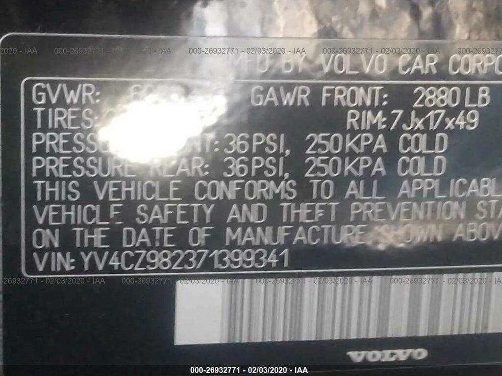 YV4CZ982371399341 2007 VOLVO XC90 photo no. 9