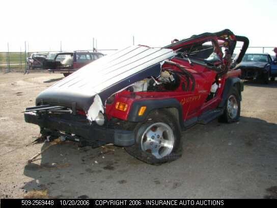 1J4FA49S53P318673 2003 JEEP WRANGLER/TJ photo no. 2