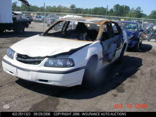 2G1WF52E859335236 2005 CHEVROLET IMPALA photo no. 2