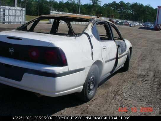 2G1WF52E859335236 2005 CHEVROLET IMPALA photo no. 4