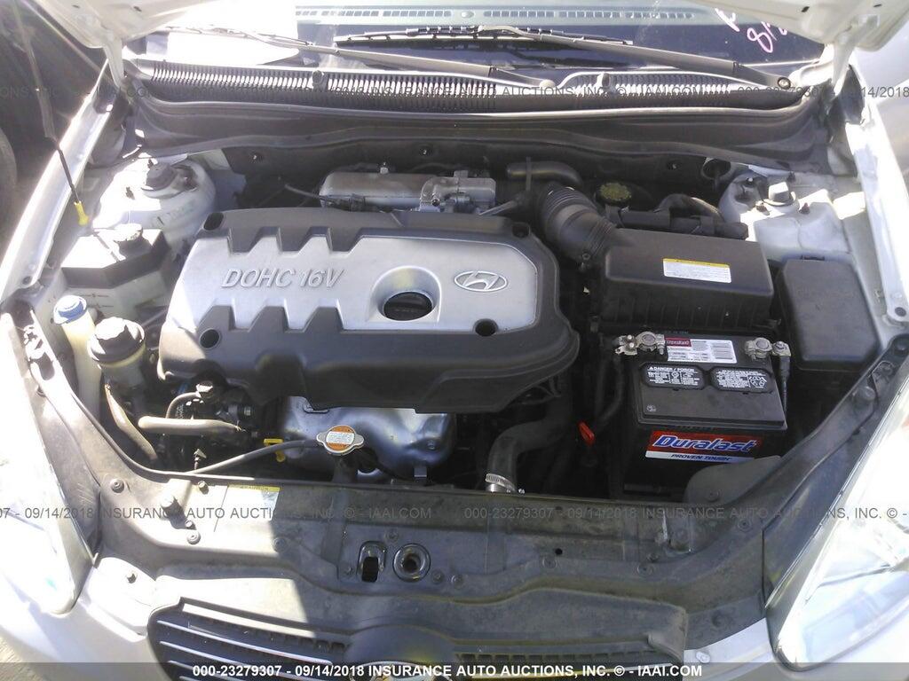 KMHCN46C87U121347 2007 HYUNDAI ACCENT photo no. 10