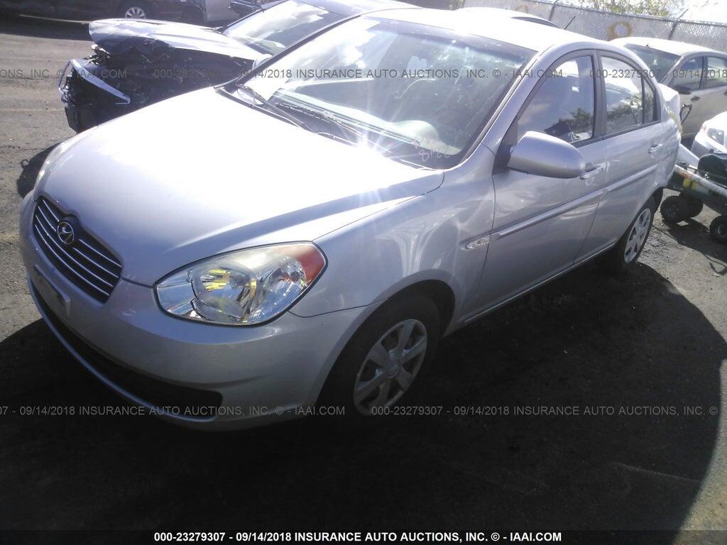KMHCN46C87U121347 2007 HYUNDAI ACCENT photo no. 2