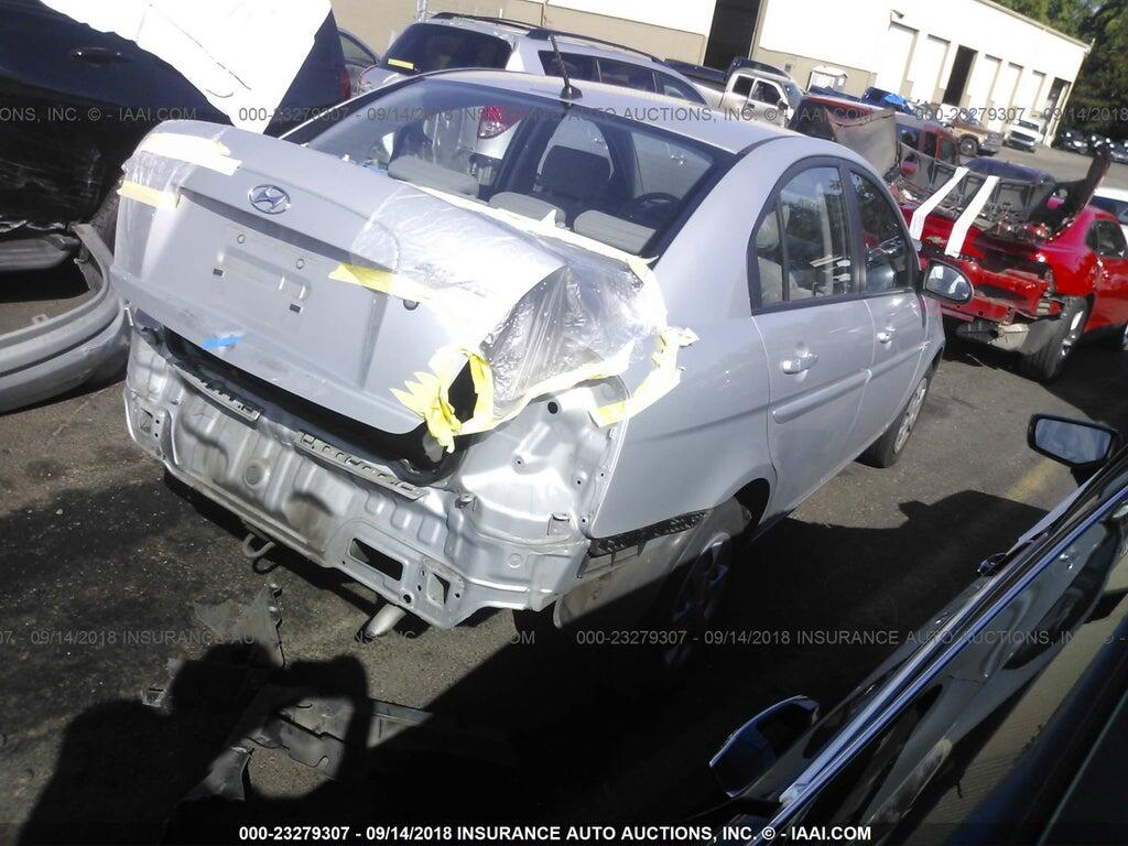 KMHCN46C87U121347 2007 HYUNDAI ACCENT photo no. 4