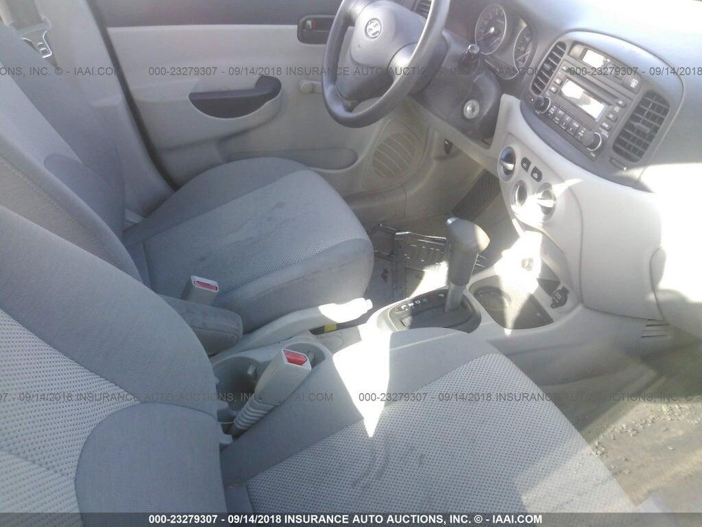 KMHCN46C87U121347 2007 HYUNDAI ACCENT photo no. 5