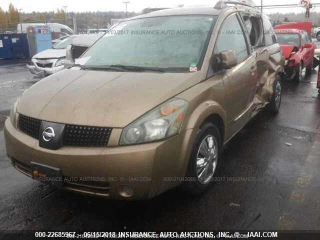 5N1BV28U44N370109 2004 NISSAN QUEST photo no. 2