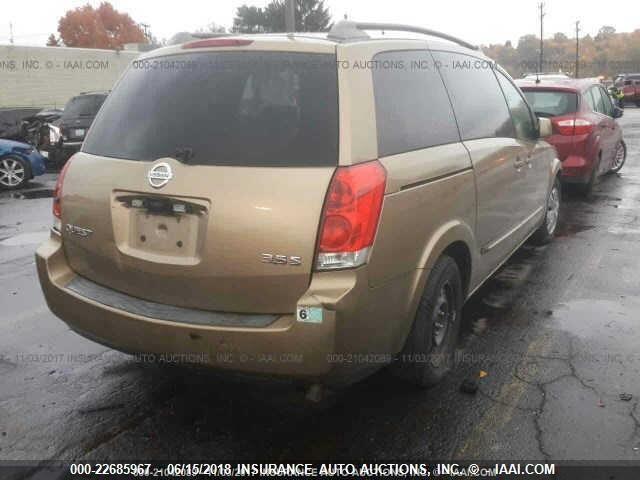 5N1BV28U44N370109 2004 NISSAN QUEST photo no. 4