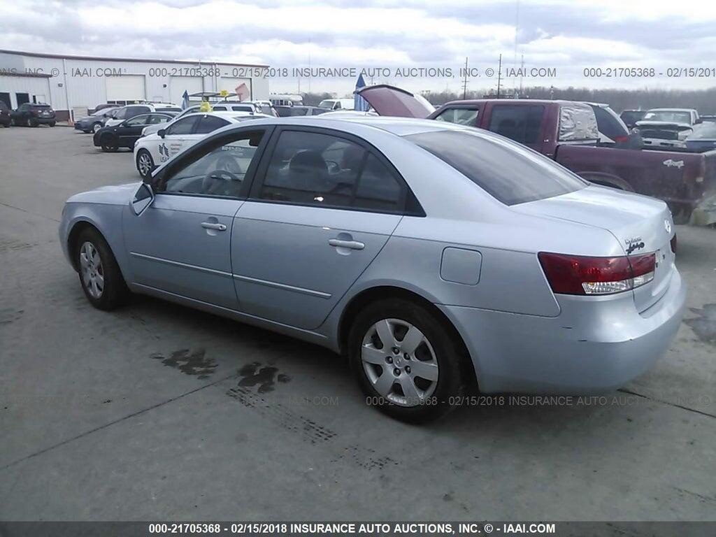 5NPET46C86H106276 2006 HYUNDAI SONATA photo no. 3