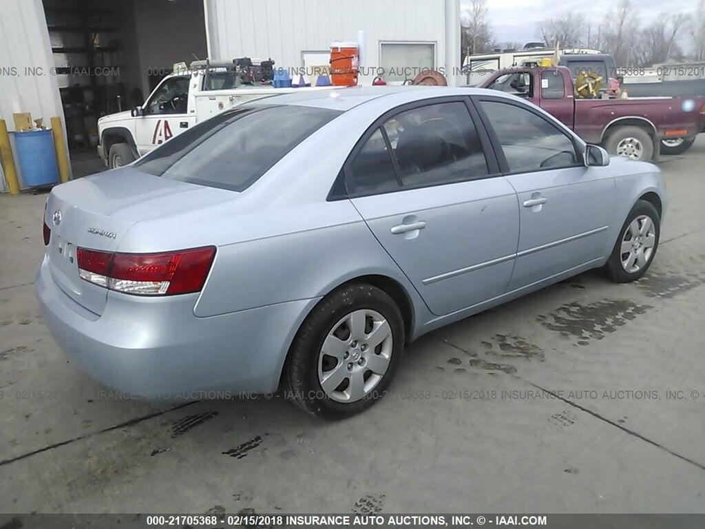 5NPET46C86H106276 2006 HYUNDAI SONATA photo no. 4