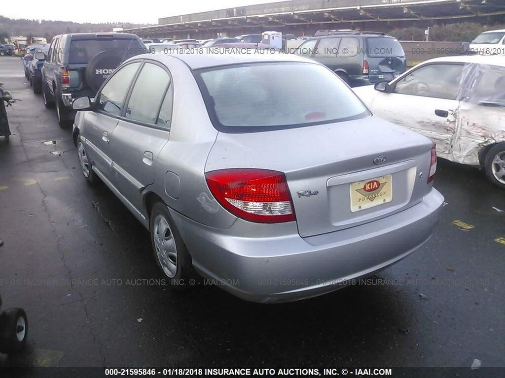 KNADC125346315589 2004 KIA RIO photo no. 3