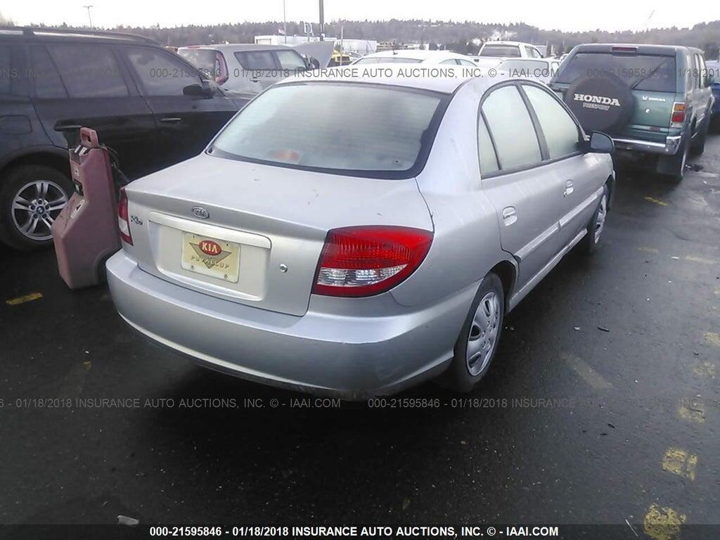 KNADC125346315589 2004 KIA RIO photo no. 4
