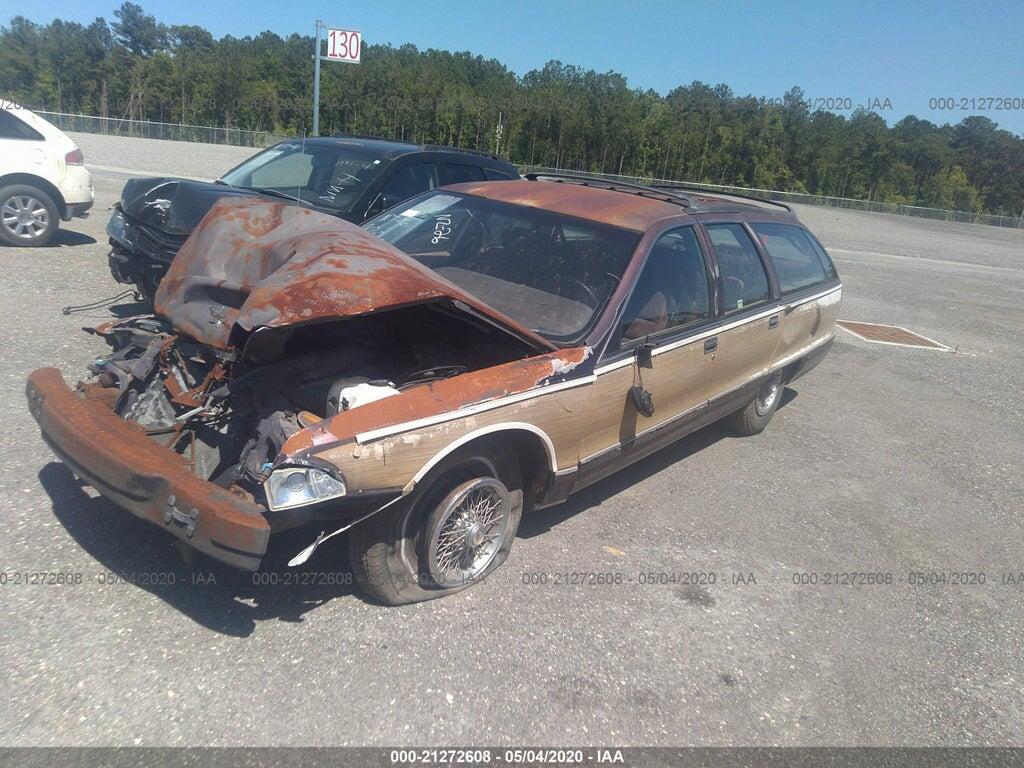 1G1BL83E7PW131397 1993 CHEVROLET CAPRICE photo no. 2