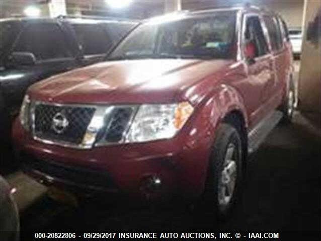 5N1AR18BX8C621399 2008 NISSAN PATHFINDER photo no. 1