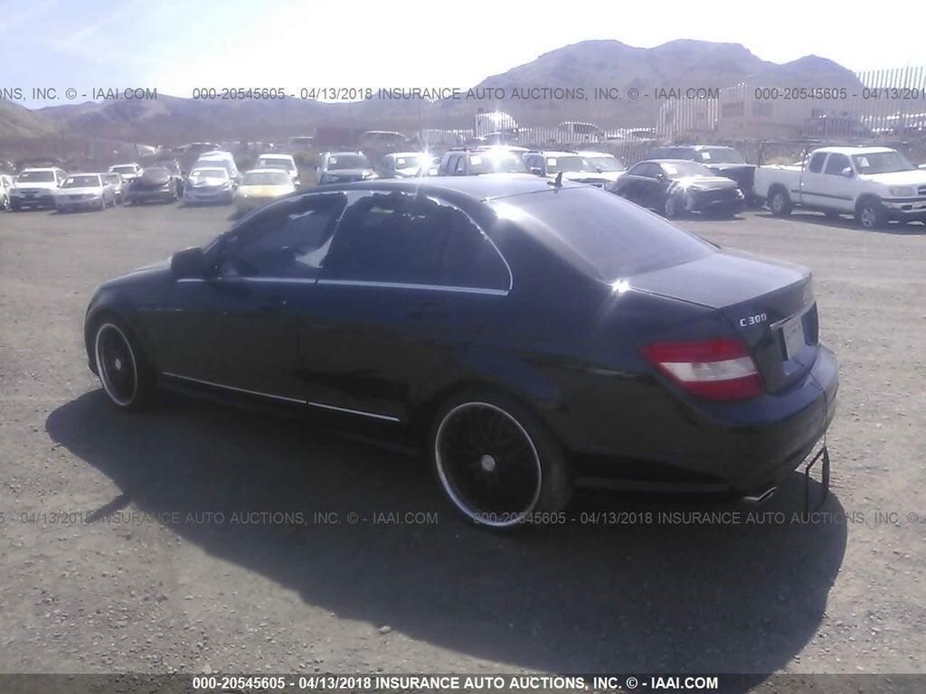WDDGF54X19R075256 2009 MERCEDES-BENZ C photo no. 3