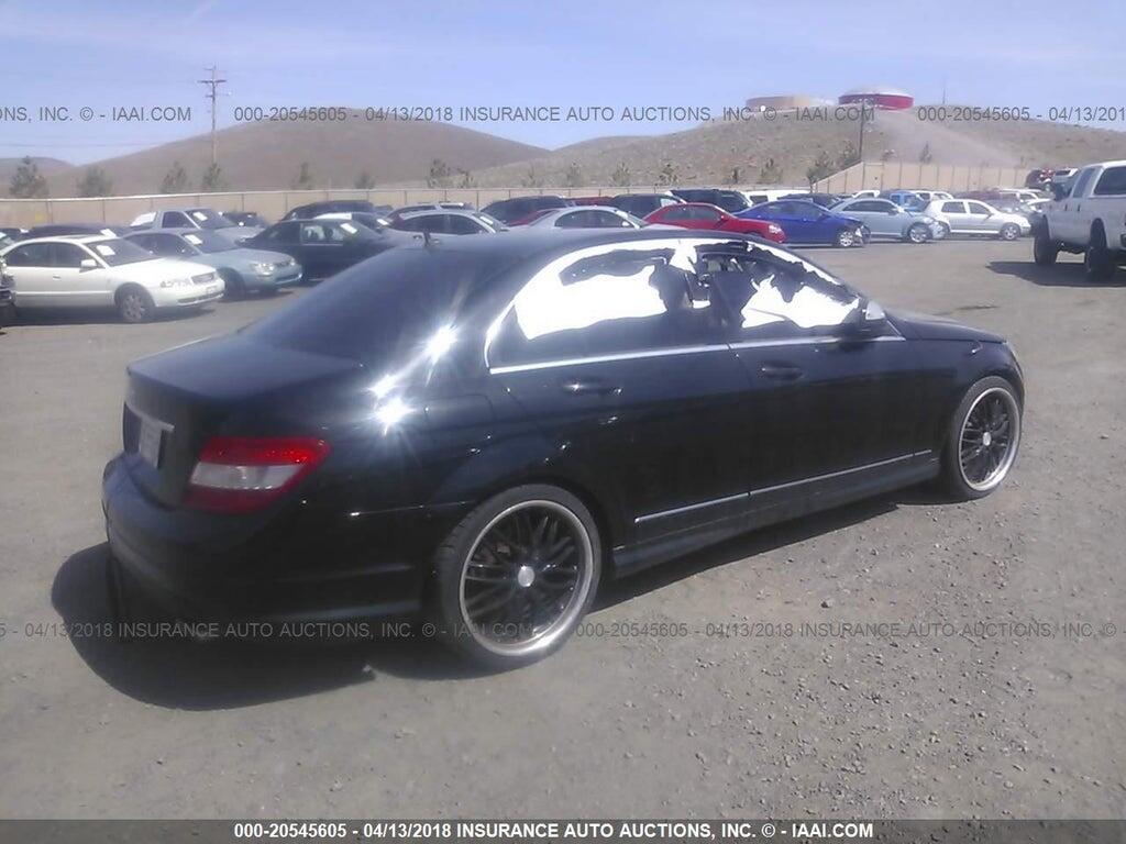 WDDGF54X19R075256 2009 MERCEDES-BENZ C photo no. 4