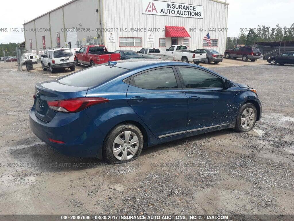 KMHDH4AE8GU542201 2016 HYUNDAI ELANTRA photo no. 4