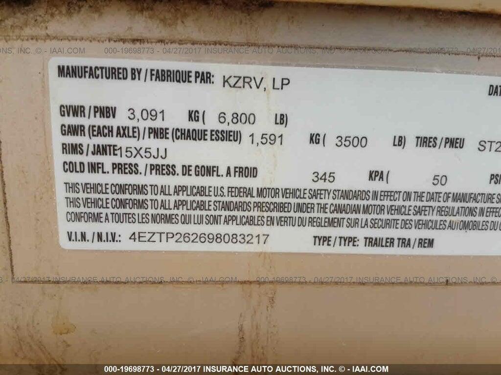 4EZTP262698083217 2009 SPREE K2 photo no. 9