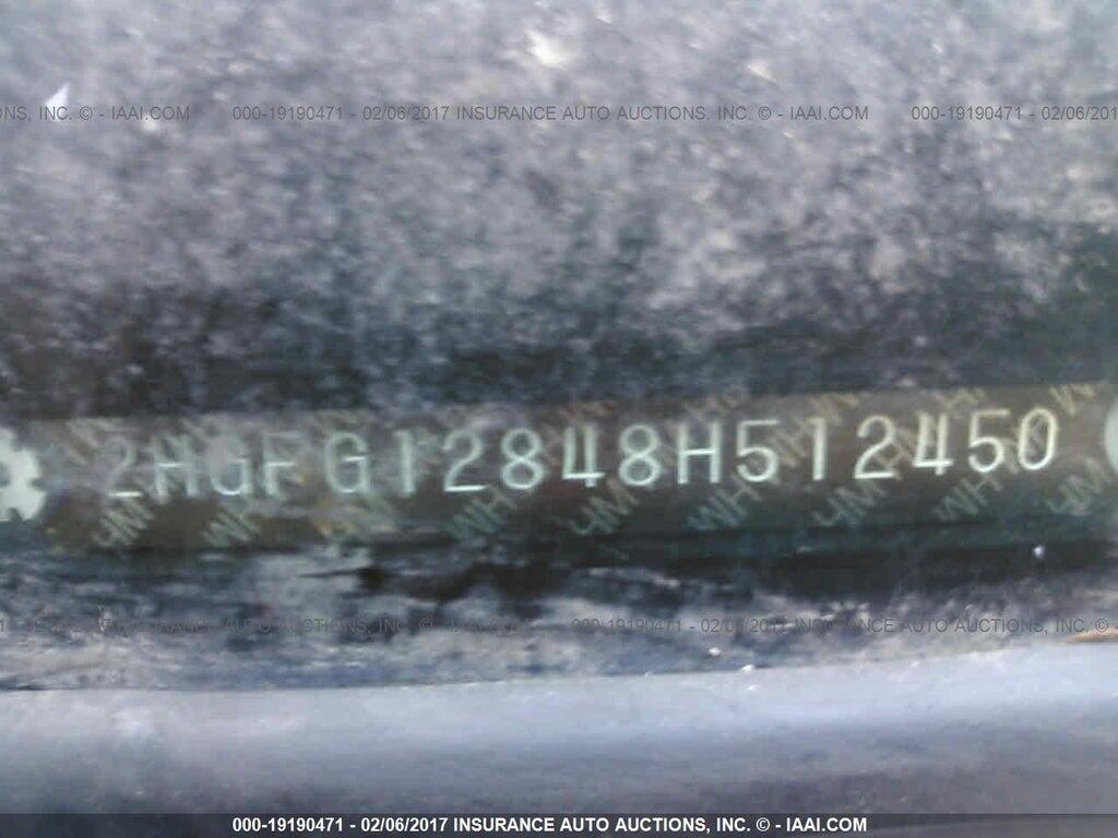 2HGFG12848H512450 2008 HONDA CIVIC photo no. 9