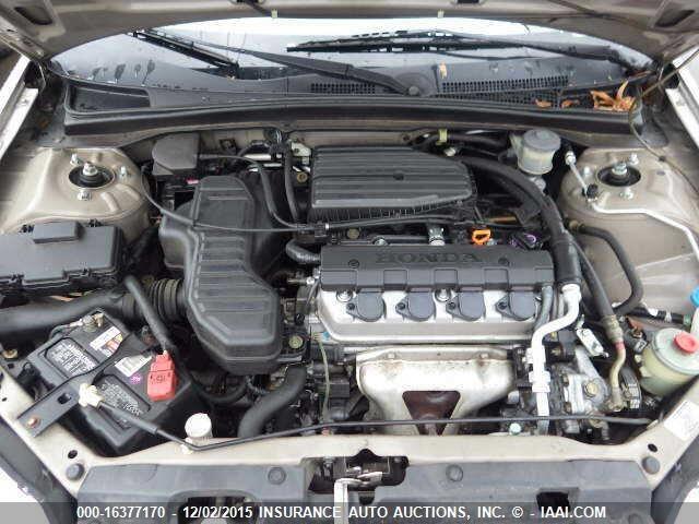 2HGES16501H510985 2001 HONDA CIVIC photo no. 10