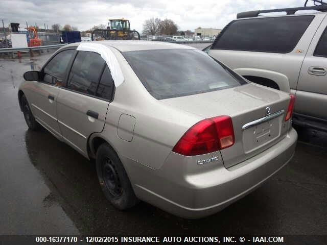 2HGES16501H510985 2001 HONDA CIVIC photo no. 3