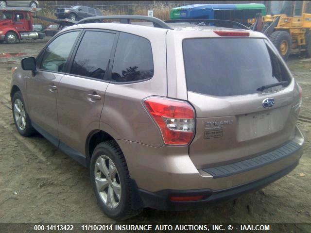 JF2SJAEC6EH407295 2014 SUBARU FORESTER photo no. 3