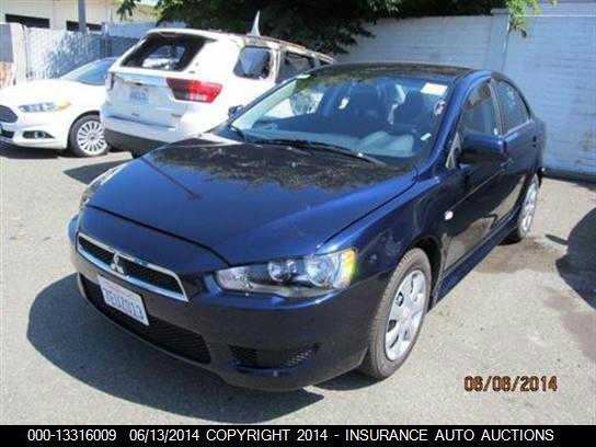 JA32U2FU1EU019626 2014 MITSUBISHI LANCER photo no. 2