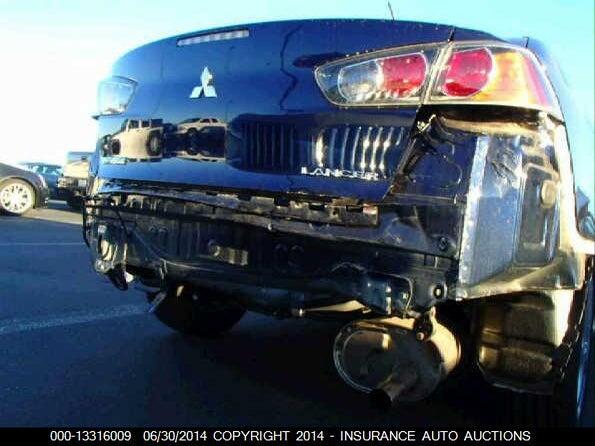 JA32U2FU1EU019626 2014 MITSUBISHI LANCER photo no. 4