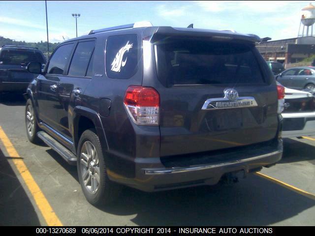 JTEBU5JR1C5083139 2012 TOYOTA 4 RUNNER photo no. 3