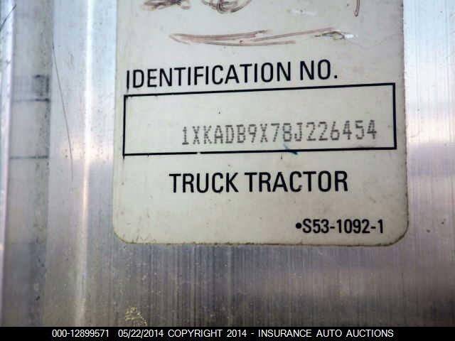 1XKADB9X78J226454 2008 KENWORTH T600  *OR* photo no. 10