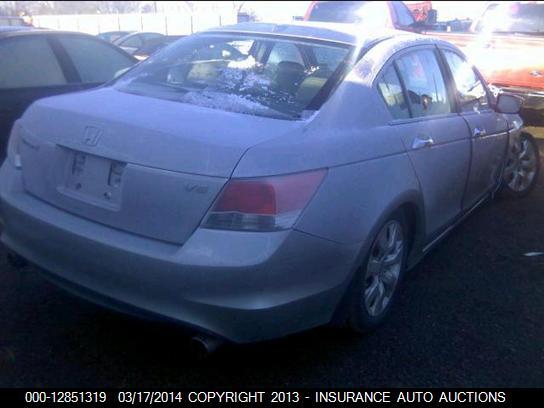 1HGCP36898A010198 2008 HONDA ACCORD photo no. 4