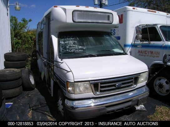 1FDWE35P04HA54811 2004 FORD CUTAWAY VAN photo no. 1