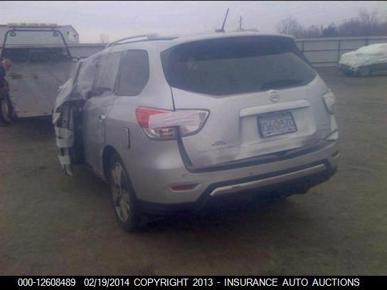 5N1AR2MM7DC661799 2013 NISSAN PATHFINDER photo no. 3