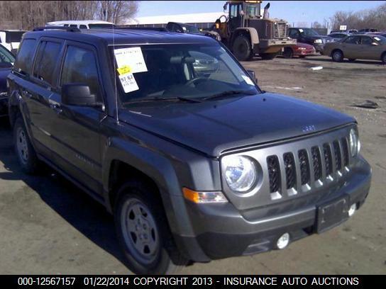 1C4NJPBA7ED523808 2014 JEEP PATRIOT photo no. 1