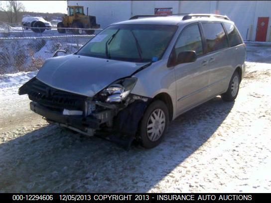 5TDZA23C85S302369 2005 TOYOTA SIENNA photo no. 2