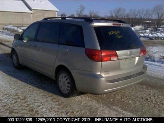 5TDZA23C85S302369 2005 TOYOTA SIENNA photo no. 3