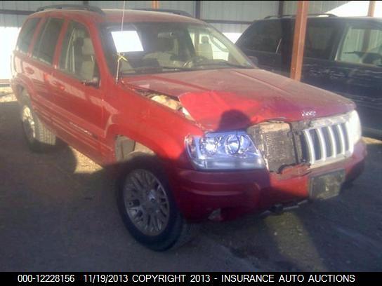 2004 JEEP GRAND CHEROKEE 1J4GW58N84C141844