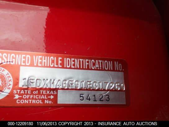 1FDXW46F91EC17269 2001 FORD DRW SUPER DUTY photo no. 9