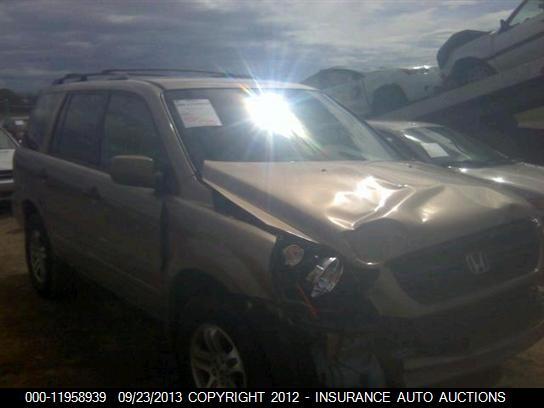 2HKYF18624H618462 2004 HONDA PILOT photo no. 1