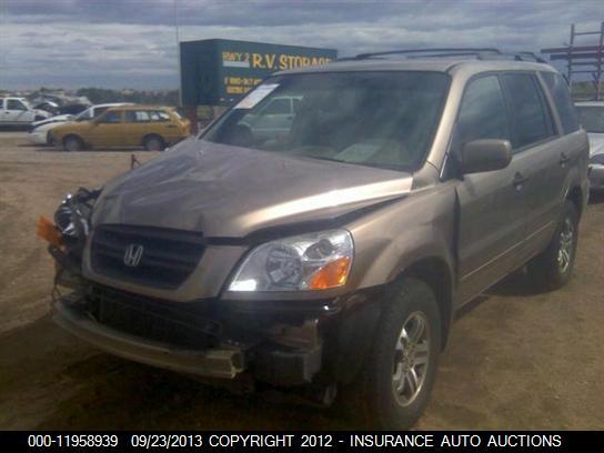 2HKYF18624H618462 2004 HONDA PILOT photo no. 2