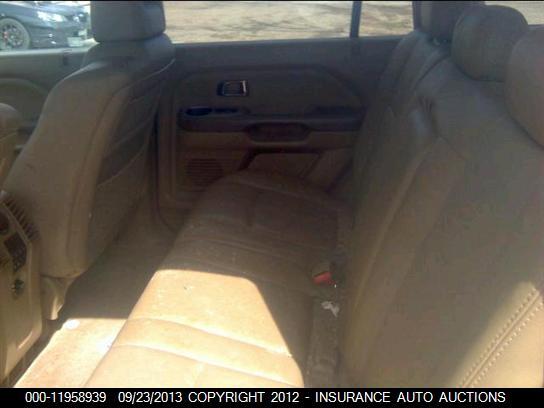2HKYF18624H618462 2004 HONDA PILOT photo no. 8
