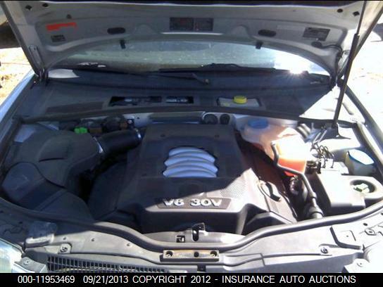 WVWTH63B82P171739 2002 VOLKSWAGEN PASSAT photo no. 10