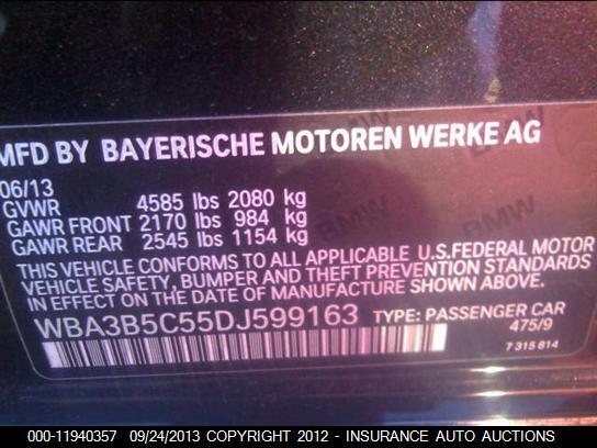 WBA3B5C55DJ599163 2013 BMW 328XI photo no. 9