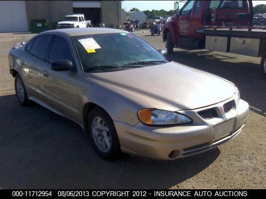 1G2NF52E13C172524 2003 PONTIAC GRAND AM photo no. 1