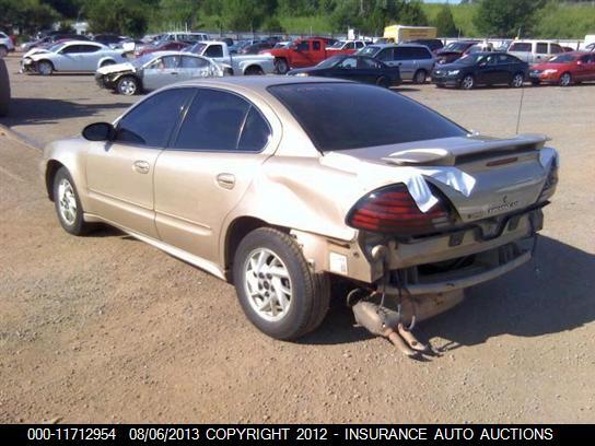 1G2NF52E13C172524 2003 PONTIAC GRAND AM photo no. 3