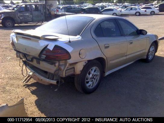 1G2NF52E13C172524 2003 PONTIAC GRAND AM photo no. 4