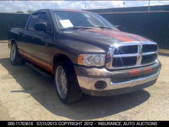 2003 DODGE RAM TRUCK 1D7HA18ZX3J508487